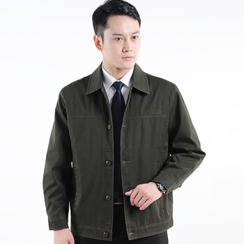 【路易蒙卡罗】中老年男装<em>外套</em> 2014新款<em>男春</em>