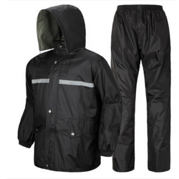 雨衣雨裤套装巡逻电动车户外分体式男女反光防水雨服