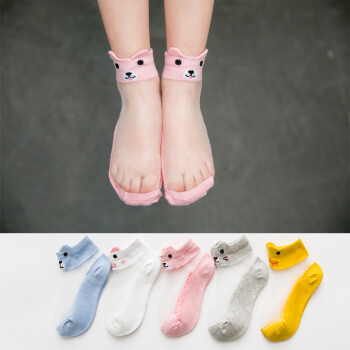 夏季薄款儿童袜子纯棉女童男童水晶丝袜宝宝婴儿童袜1