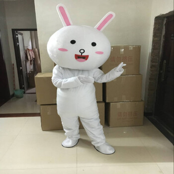 可妮兔布朗熊卡通人偶服装求婚道具行走人偶道玩偶服装时尚家居用品