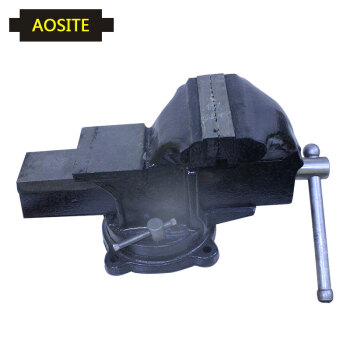 aosite奥斯特台虎钳子重型台虎钳重型桌虎钳台钳钳工工具5寸125mm标准