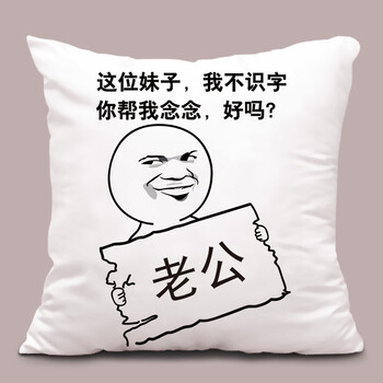 包搞怪靠垫恶搞笑金馆长老司机汽车靠枕生日礼物送女生 【83】念老公