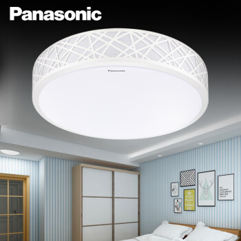 松下(panasonic)led吸顶灯卧室灯书房灯具调光调色圆形现代掠影系列