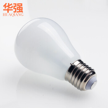 华强 led灯泡E27大螺口节能玉瓶球泡 白光 7W