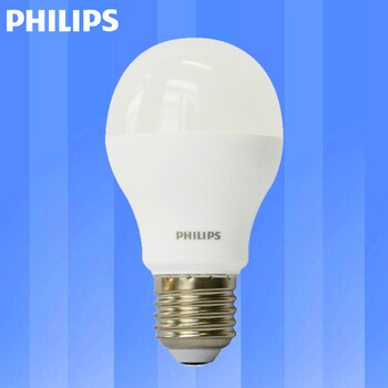 飞利浦PHILIPS LED灯泡 节能护眼球泡灯光源 E27大螺口 4w 暖白色(黄光)