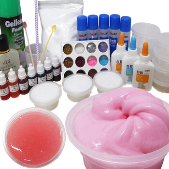 怎样用家里的常用工具制作史莱姆