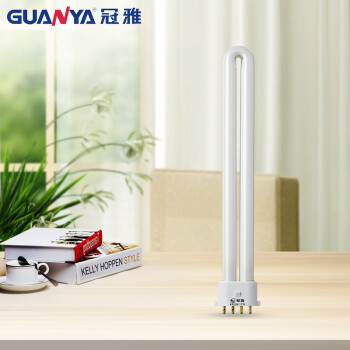 冠雅灯管三基色专业护眼荧光节能台灯灯管灯泡 11W-U四针