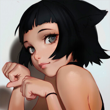 ps笔刷厚涂视频教程cg插画原画作品自学漫画人物场景板绘画素材dj5