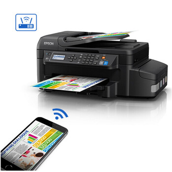 爱普生墨仓式L655彩色网络复印传真双面打印