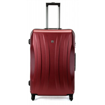 瑞世（SUISSEWIN） 拉杆箱 28英寸大容量PC旅行箱 时尚万向轮行李箱商务旅行托运箱  SN6300 红色