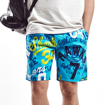 加色彩 男士<em>大码运动</em>纯棉<em>短裤</em> <em>男</em>大裤衩裤头 宽