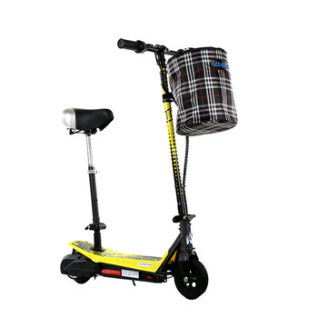 琦利电动踏板车 折叠迷你电动车 上班上学代步