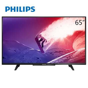 飞利浦(philips)65puf6056/t3 65英寸 4k超高清智能电视(黑色)