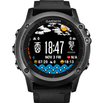 佳明(garmin)fenix3hr中文普通版 手表 gps智能手表 游泳户外心率表