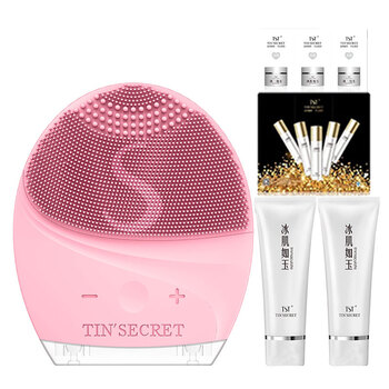 庭秘密(tsttin'secret 美妆工具套装美肤tst光感净透洁面仪(女神款)