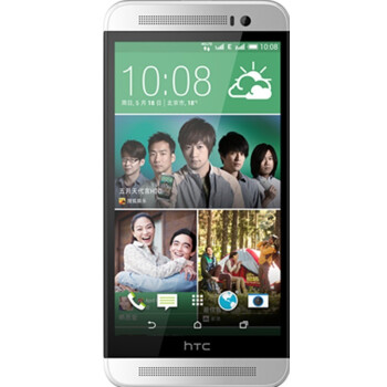 HTC One （E8）时尚版 4G手机（雪精灵白）FDD-LTE/TD-LTE/WCDMA/GSM 双卡双待 联通版