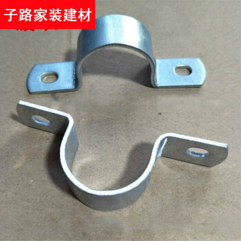加厚镀锌铁电线卡扣广告牌卡箍方管夹抱箍u型管卡骑马