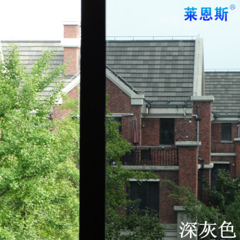 玻璃贴纸窗纸窗户贴纸遮光阳台玻璃贴膜透光不透明窗贴防晒隔热玻璃贴膜家用隔热贴 高隔热铂银1.2米宽1米长