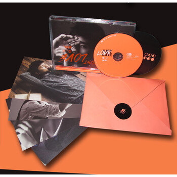 正版现货 张杰新专辑 张杰 爱不解释 CD 写真歌