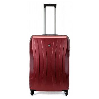 瑞世（SUISSEWIN） 拉杆箱 20英寸轻盈PC旅行箱 时尚万向轮行李箱商务旅行登机箱  SN6300红色