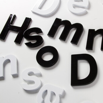 积累小家创意3D立体墙贴电视背景墙装饰客厅可移除字母壁贴婚房dream house DreamHouse白色 一套只包含字母