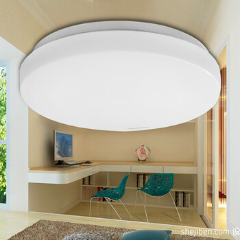 松下（Panasonic）HHLA0605 灯具小吸顶灯LED灯阳台灯过道灯走廊灯玄关灯圆形 8W