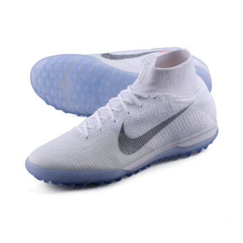 nike耐克刺客mercurial superflyx 6 elite tf足球鞋ah7374 白色 45