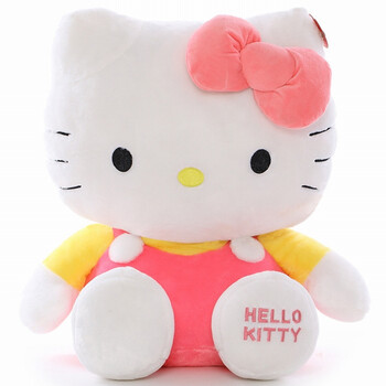 吉吉熊(jijixiong) hello kitty毛绒玩具 哈喽kt凯蒂猫公仔娃娃 经典