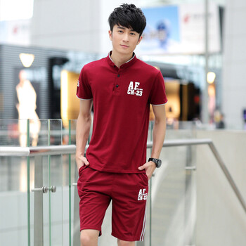 VIFO 2014夏装 男士<em>运动套装</em>棉质短袖<em>短裤</em>大码