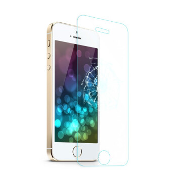 派兹 高透防碎屏适用于苹果5手机贴膜iphone5