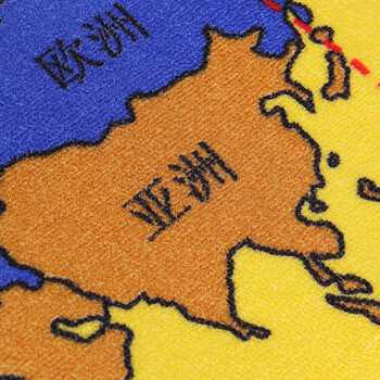 惠多 大富翁游戏棋地毯地垫 强手棋亲子玩具 大富翁游戏毯 100X130cm
