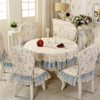 餐桌垫圆桌布包茶几欧式椅垫椅套简约餐桌椅子加大套餐家用厨房餐椅
