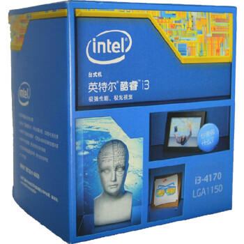 英特尔(Intel) 酷睿i3-4170 22纳米盒装CPU 支持