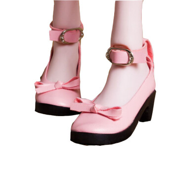 叶罗丽娃娃的鞋子 高跟鞋 孔雀白光莹的鞋60厘米芭芘夜萝莉小鞋子
