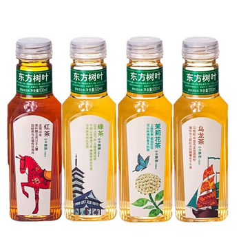 农夫山泉 东方树叶500ml茶饮料红茶绿茶茉莉花茶乌龙茶饮品 红茶 500