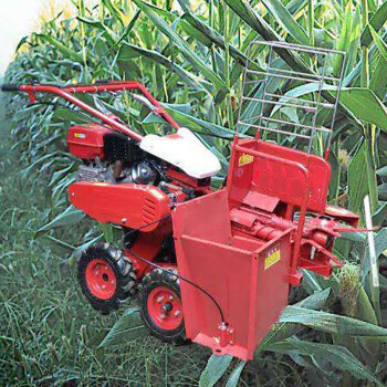 小型玉米收割机玉米收获机玉米秸秆还田一体机多功能收割收获机农用