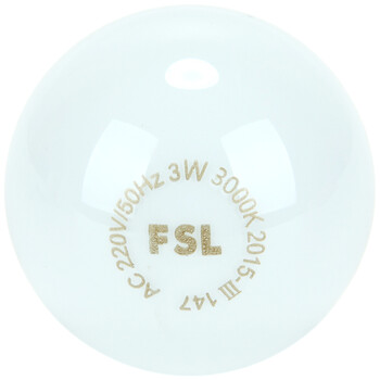 
                                        
                                                            佛山照明（FSL）LED灯泡节能球泡3W小口E14暖白光3000K 2支装                
