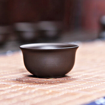 言艺 茶具 整套功夫茶具套装 科技木仿酸枝 实木压板茶盘
