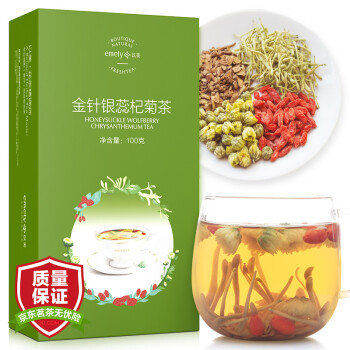 以美金针银蕊杞菊茶