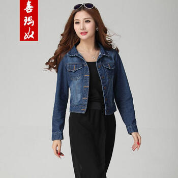 喜玛奴 2014秋冬新款修身显瘦<em>特大码女装</em>长袖
