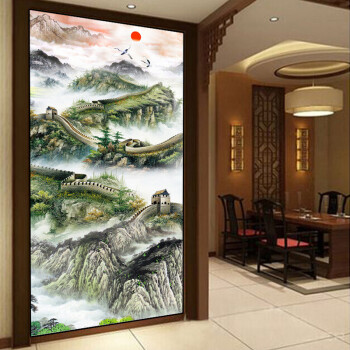 
                                        千尚十字绣客厅新款5d钻石画大幅满钻钻石绣魔方钻钻玄关风景十字绣风景走廊过道画 高端定制 无缝方钻满钻全贴钻 200*90厘米+多配30%钻+免费补钻+全套工具                