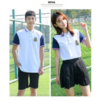 夏季学院风韩国小学生初中生高中生班服套装运动会班服毕业照班服 638