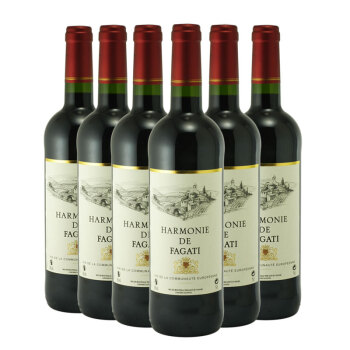 法国进口红酒 红葡萄酒 法嘉蒂阿莫霓干红葡萄
