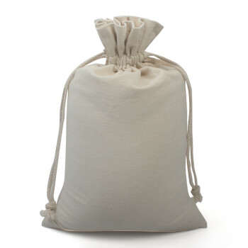千思跃 空白装米袋子大米包装袋杂粮收纳束口面粉布袋子 小号100个