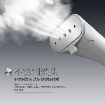 
                                        美的（Midea) 挂烫机 家用蒸汽手持挂立式迷你电熨斗熨烫机大功率烫衣服 紫色                