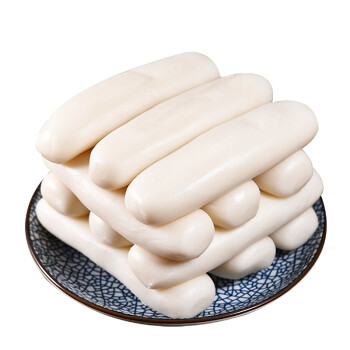 宁波特产冷冻水磨年糕手工白年糕条米糕圆年糕 1kg