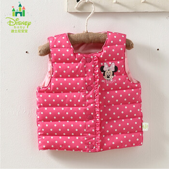 <em>迪士尼</em>儿童羽绒<em>马甲</em> 宝宝 羽绒背心 秋冬羽绒马