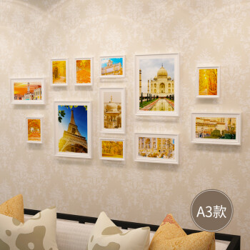 欧式照片墙装饰相片墙客厅卧室相框挂墙创意组合沙发背景墙qhsd a3-12