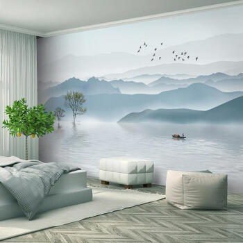 背景墙壁纸现代简约客厅无缝壁画影视墙卧室装饰影视背景墙5d立体墙布