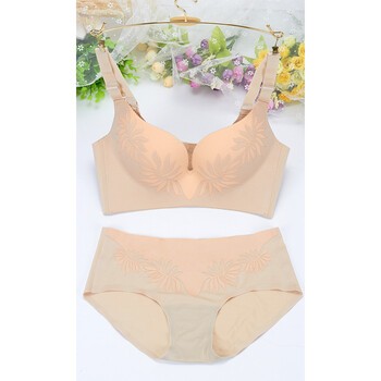 <em>花千骨</em>无钢圈<em>文胸</em>超聚拢无痕<em>胸罩</em>一片式女士内